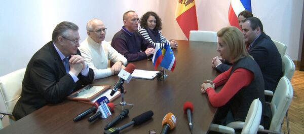 Встреча делегации Санкт-Петербурга с руководством Гагаузии - Sputnik Молдова