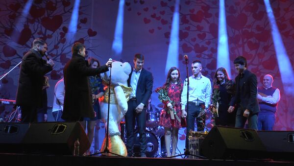 В День влюбленных оргеевцы выбрали самую любящую пару - Sputnik Moldova