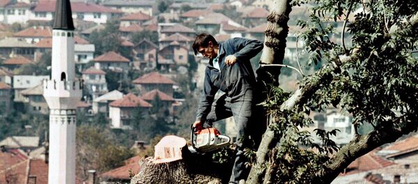 A Bosnian man A Bosnian man - Sputnik Молдова