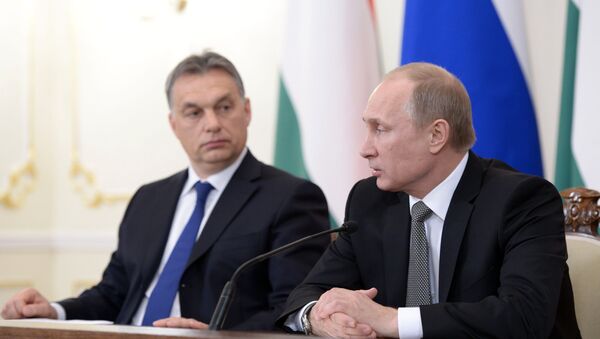 Встреча В.Путина с В.Орбаном - Sputnik Молдова