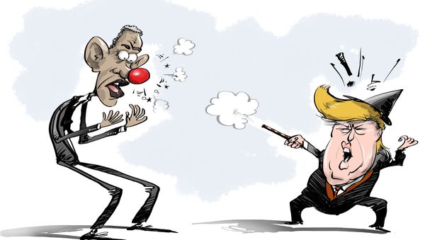 карикатура Обама - Sputnik Молдова