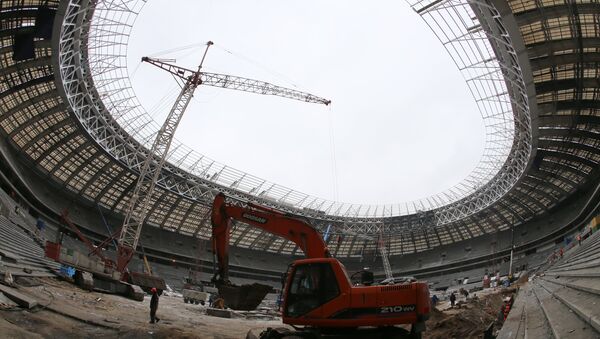 Реконструкции Большой спортивной арены Лужники - Sputnik Молдова