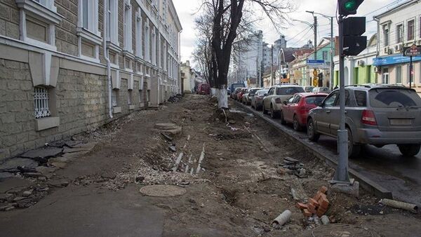 Кишиневские улицы - вечный ремонт - Sputnik Молдова