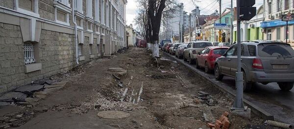 Кишиневские улицы - вечный ремонт - Sputnik Молдова