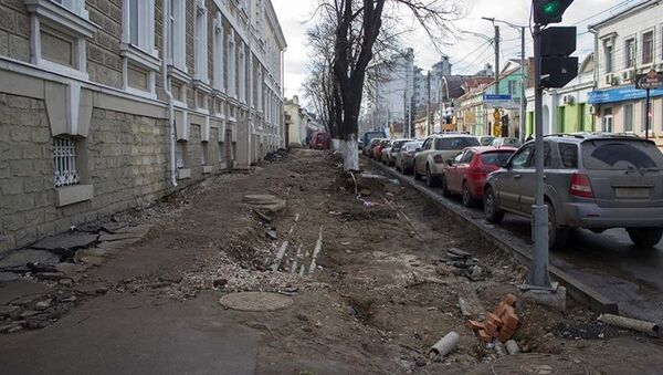 Кишиневские улицы - вечный ремонт - Sputnik Молдова