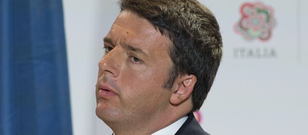 Премьер-министр Италии Маттео Ренци - Sputnik Moldova-România