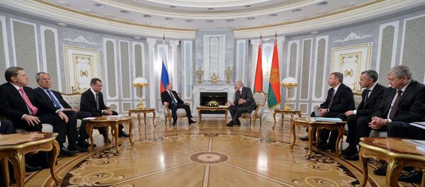 Заседание Высшего Государственного Совета Союзного государства России и Белоруссии - Sputnik Молдова