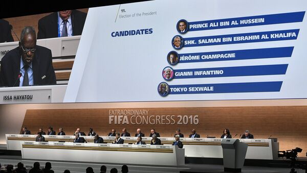 Выборы президента ФИФА - Sputnik Молдова