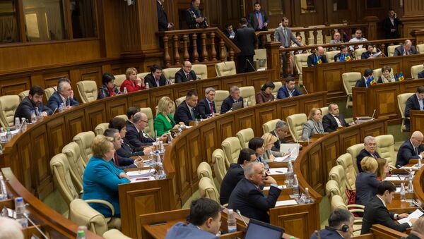 Заседание Парламента 26.02.2016 Ședința Parlamentului - Sputnik Молдова
