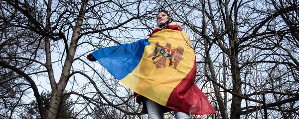 Акция протеста в Молдавии - Sputnik Молдова