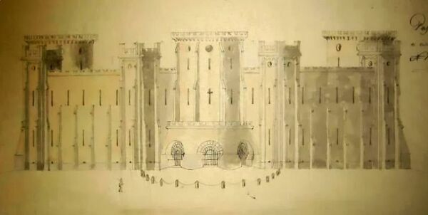 Эскиз тюремного замка, Кишинев - Sputnik Молдова