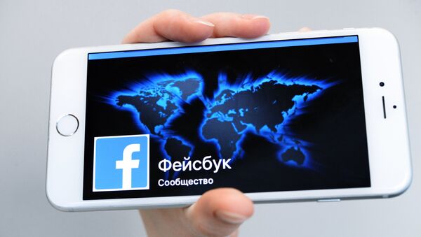 Reţeaua de socializare Facebook. Социальная сеть Фейсбук - Sputnik Moldova