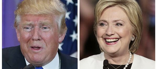 Дональд Трамп, Хиллари Клинтон - Sputnik Moldova