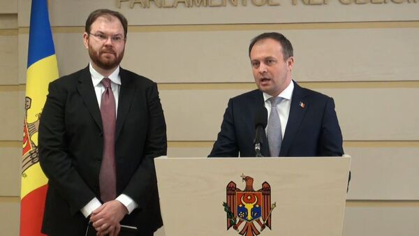 Andrian Candu şi Sergiu Cioclea - Sputnik Moldova