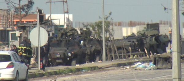 СПУТНИК_Заминированная машина взорвалась у поста полиции в Турции. Кадры с места ЧП СПУТНИК_Заминированная машина взорвалась у поста полиции в Турции. Кадры с места ЧП - Sputnik Молдова