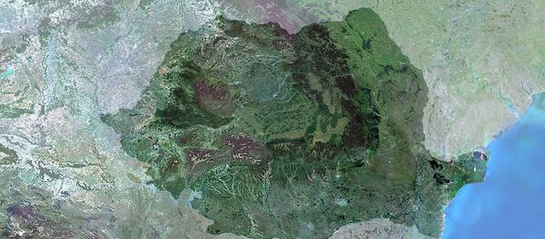 România, imagine din satelit - Sputnik Moldova
