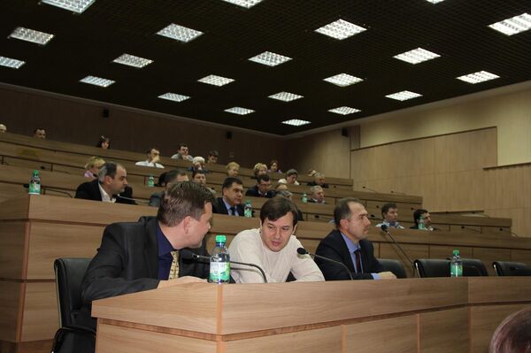 Предприниматели Приднестровья в Верховном Совете Предприниматели Приднестровья в Верховном Совете - Sputnik Молдова