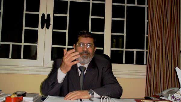 Председатель Партии свободы и справедливости Египта Мухаммед Мурси - Sputnik Moldova-România