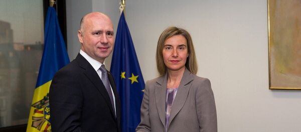 Федерика Могерини и Павел Филип - Sputnik Moldova