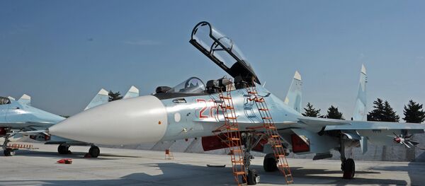 Самолеты ВКС РФ на авиабазе Хмеймим в Сирии - Sputnik Молдова