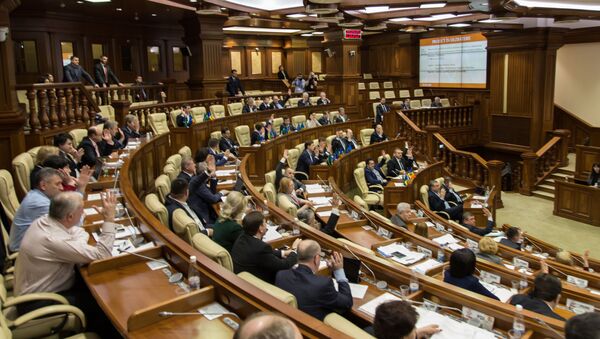 Заседание парламента - Sputnik Молдова