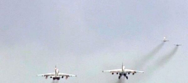 Спутник_Путь домой: российские штурмовики Су-25 покинули Сирию Спутник_Путь домой: российские штурмовики Су-25 покинули Сирию - Sputnik Молдова