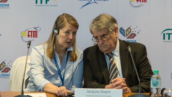 Руководитель Европейской федерации тенниса (Tennis Europe) Жак Дюпре - Sputnik Молдова
