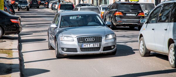 Машины с иностранными номерами - Sputnik Moldova