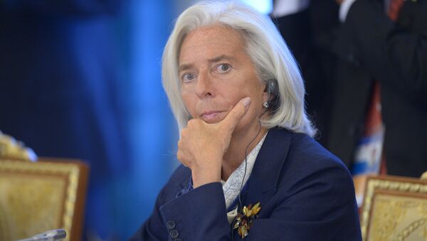 Директор-распорядитель Международного валютного фонда (МВФ) Кристин Лагард. - Sputnik Молдова