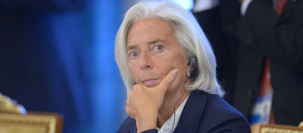 Директор-распорядитель Международного валютного фонда (МВФ) Кристин Лагард. - Sputnik Молдова