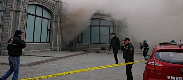 Пожар в храме Самеба Пожар в храме Самеба - Sputnik Молдова