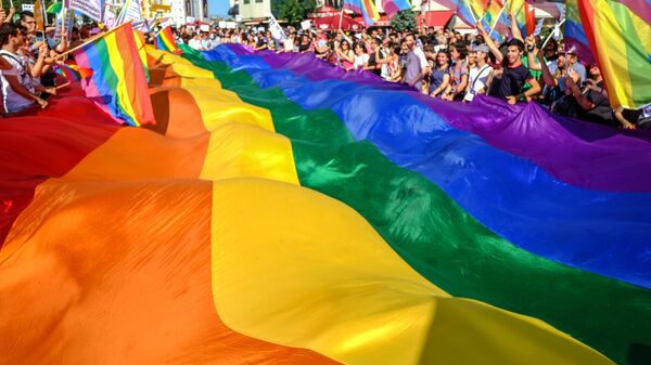 Гей-парад в Стамбуле, Parada gay - Sputnik Moldova-România