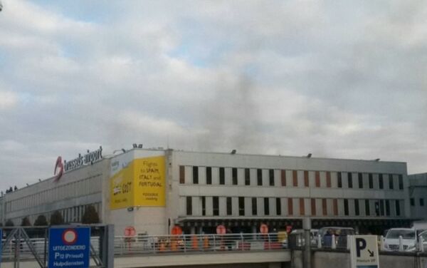 Взрыв в аэропорту Брюсселя - Sputnik Moldova-România