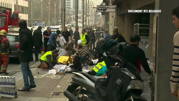 В результате терактов в Брюсселе более 150 человек получили ранения, Бельгия. - Sputnik Молдова