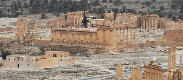 Освобожденная от боевиков древняя часть Пальмиры - Sputnik Молдова