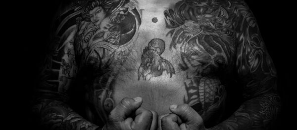 Традиционные татуировки членов якудзы Традиционные татуировки членов якудзы - Sputnik Молдова