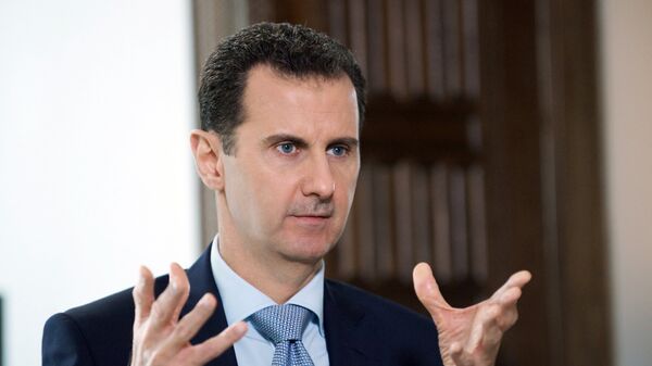 Интервью президента Сирии Б. Асада гендиректору МИА Россия сегодня Д. Киселеву - Sputnik Молдова