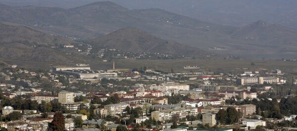File photo of Nagorno Karabakh's main city of Stepanakert - Sputnik Moldova