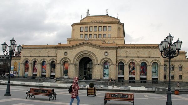 Площадь Республики. Ереван - Sputnik Молдова