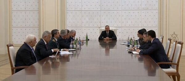 Ильхам Алиев: мы не намерены участвовать в переговорах Ильхам Алиев: мы не намерены участвовать в переговорах - Sputnik Молдова