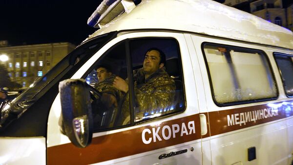 Машина скорой помощи в Арцахе - Sputnik Moldova