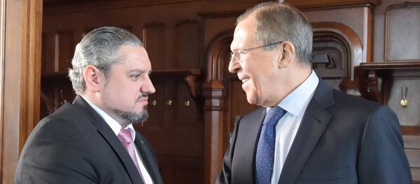 Встреча глав МИД РФ и Молдовы Сергея Лаврова с Андреем Галбуром - Sputnik Молдова