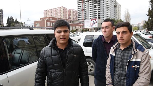 Молодежь партии Ени Азербайджан готова отправится на фронт - Sputnik Молдова