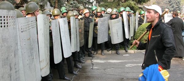 Кишинев, события 7 апреля 2009 года. - Sputnik Молдова