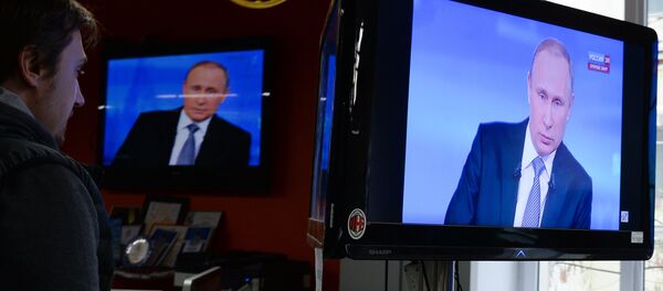 Трансляция Прямой линии с Владимиром Путиным - Sputnik Молдова