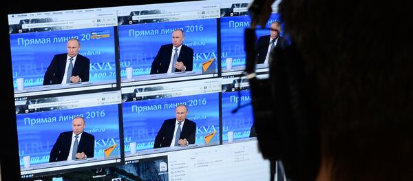 Трансляция Прямой линии с Владимиром Путиным - Sputnik Молдова
