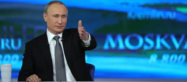 Прямая линия с президентом РФ В. Путиным - Sputnik Moldova