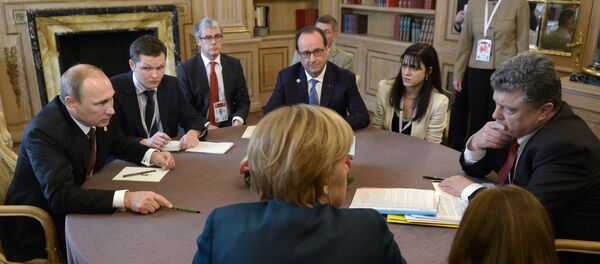 Встреча в нормандском формате на саммите форума Азия- Европа - Sputnik Moldova