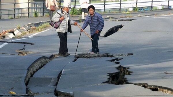 Последствия землетрясения в Японии - Sputnik Moldova-România