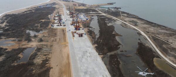 Строительства транспортного перехода через Керченский пролив - Sputnik Молдова